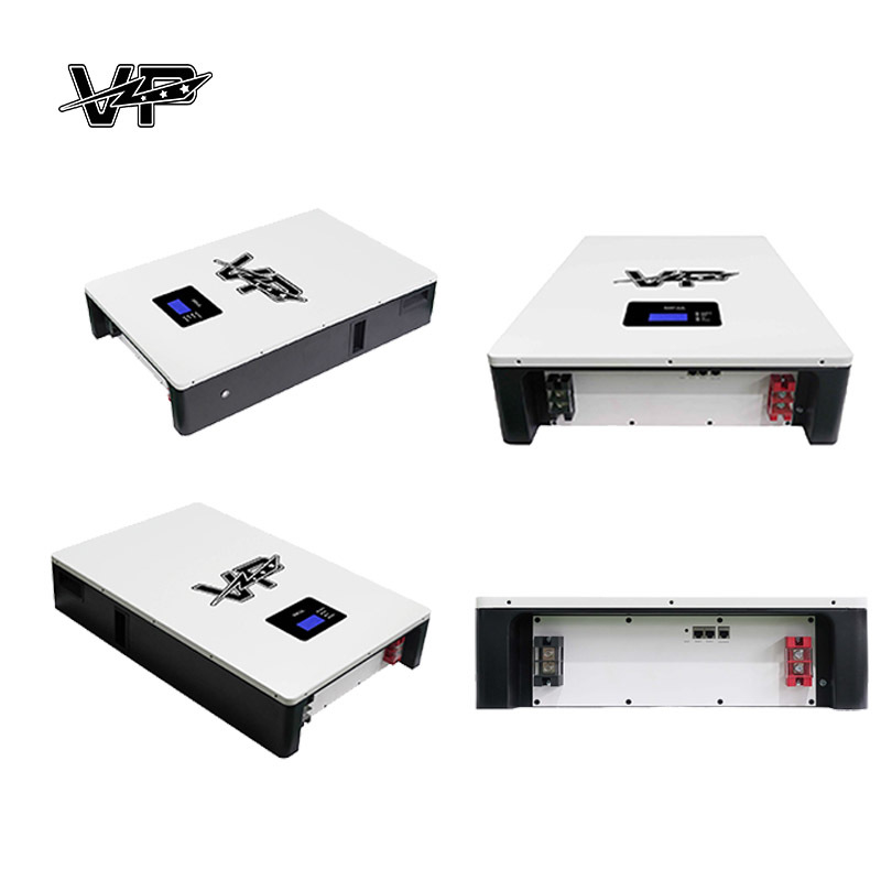 VP Lifepo4 Wall Mounted Lithium Battery 51.2V 100ah 200AH For Home Energy Storage