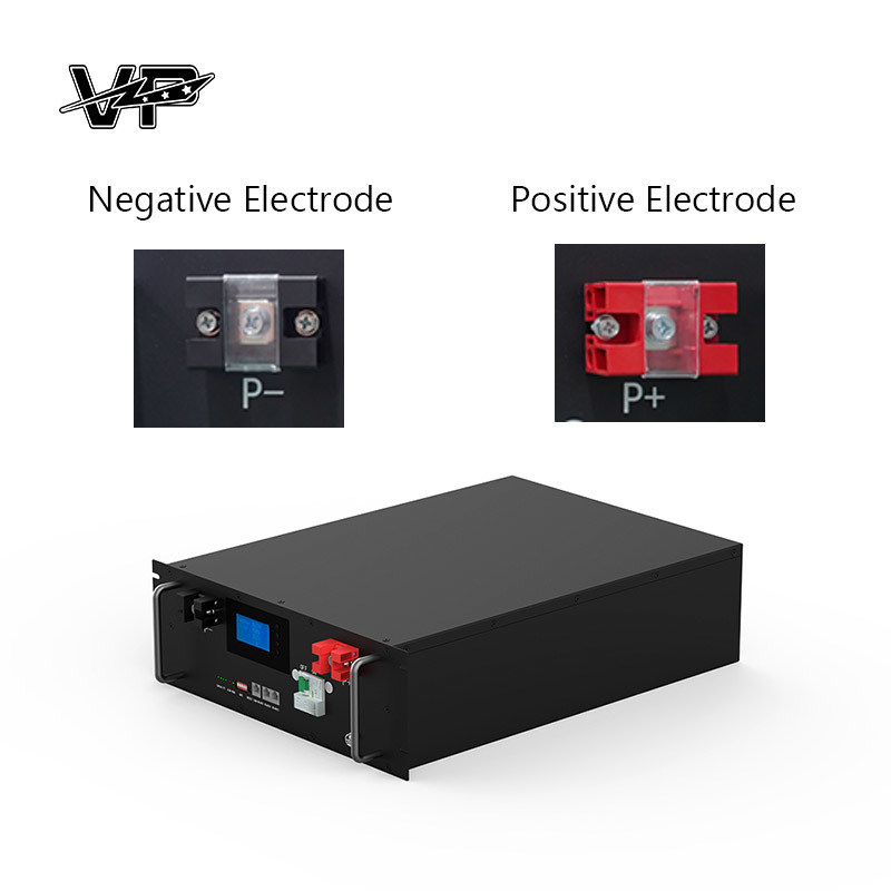 100AH 5.12KWH Power Scalable Rack Mounted Solar Power Storage System For Apartment VP Batteries