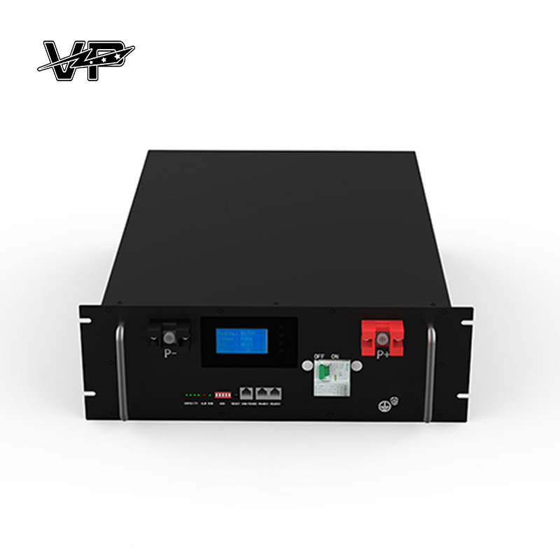 100AH 5.12KWH Power Scalable Rack Mounted Solar Power Storage System For Apartment VP Batteries