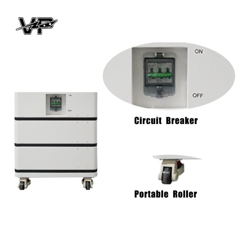VP 10.24KWH 204.8V Small High Voltage Battery Power Cabinet Home Energy Storage System