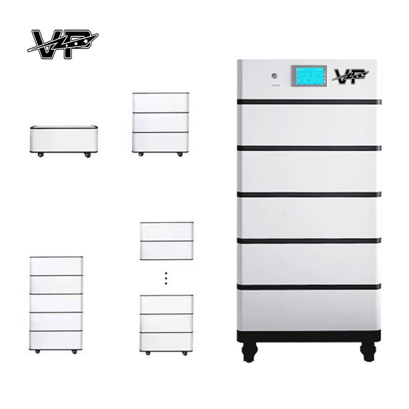 5*32S1P Home Energy Storage System 25.6KWH 512V Floor Mounted VP LiFePO4 Solar Battery