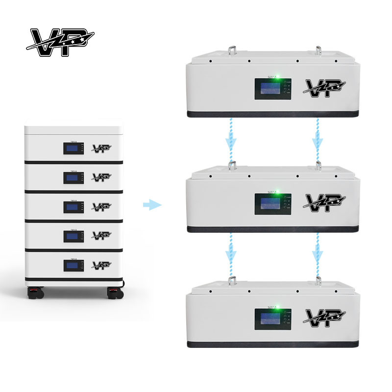 Solar 42V-58.4V Home Energy Storage System 100AH VP LiFePO4 Battery Pack