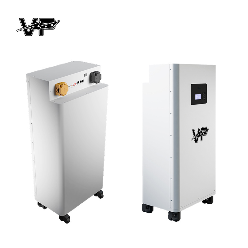 8000 Cycles Système de stockage d'énergie domestique 51.2V DIY KITS BMS VP Batterie