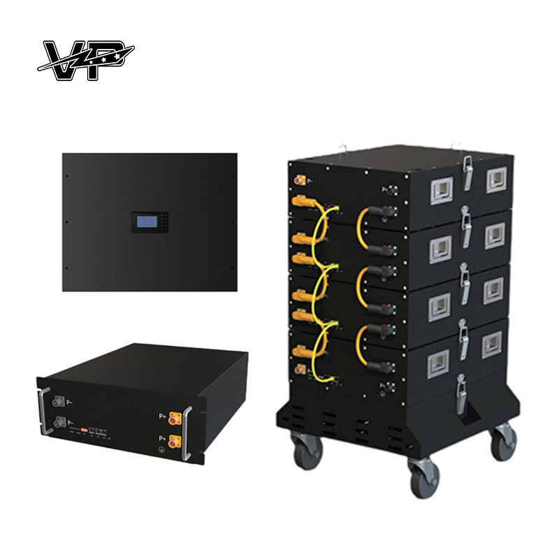 IP20 VP Home Energy Storage System 51.2V/100AH Renewable Ready Rack Solution