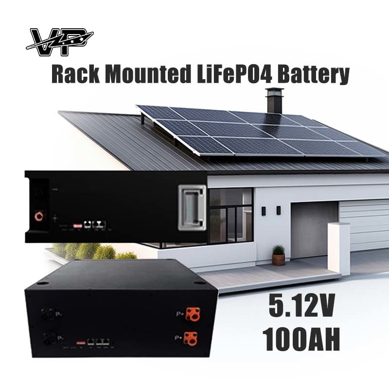 High Density 51.2V Industrial Grade Lifepo4 VP Energy Storage Battery System Scalable Power