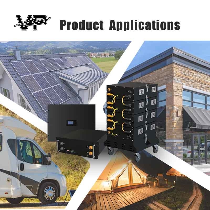 100A Continuous VP Lifepo4 Energy Storage Battery System For Home Rack Mounted