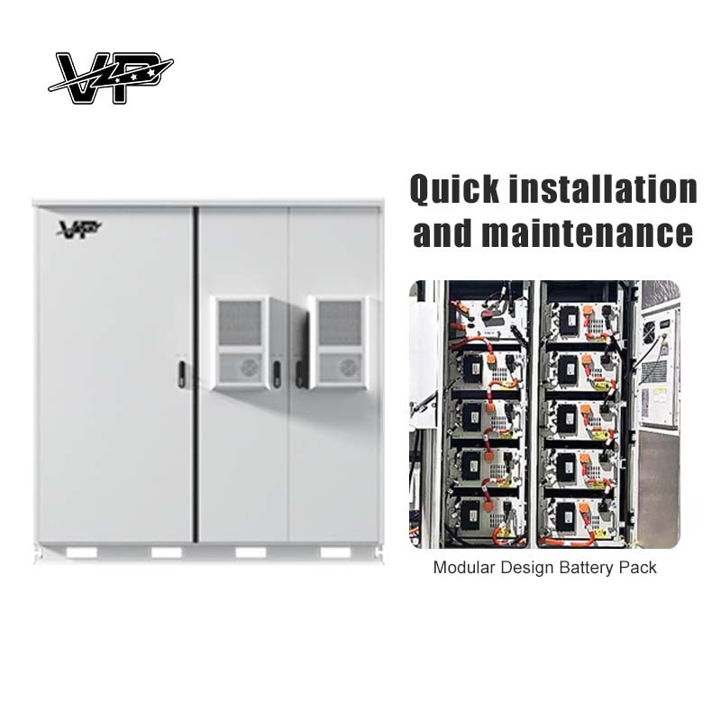 Air Cooling ESS Integrated Energy Storage System VP 145.08KWH Battery Pack Cabinet