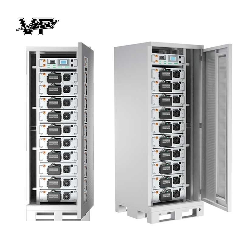 Hybrid Inverter ESS Energy Storage System High Voltage VP Batteries 512V All In One Cabinet 10*16S1P