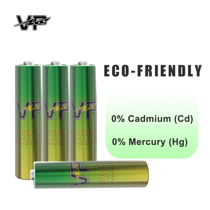 Mercury Free 130Mins Aaa Size VP Alkaline Battery LR03 AM4 Safety And Durable
