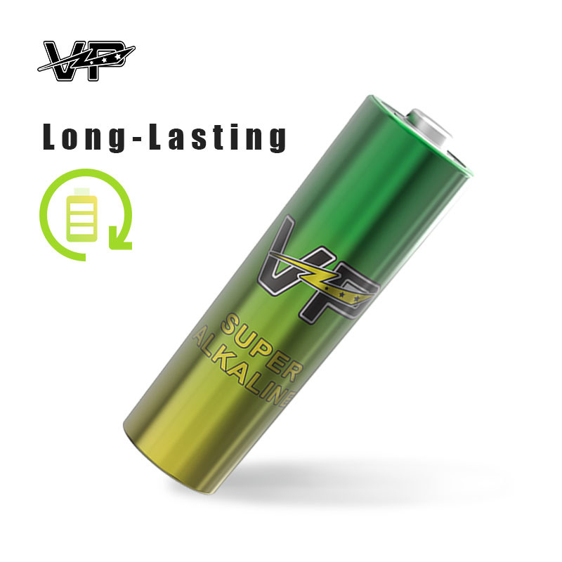 360Mins Dry Cell AA LR6 Zinc Manganese VP Alkaline Cell Battery AM3 OEM Customization