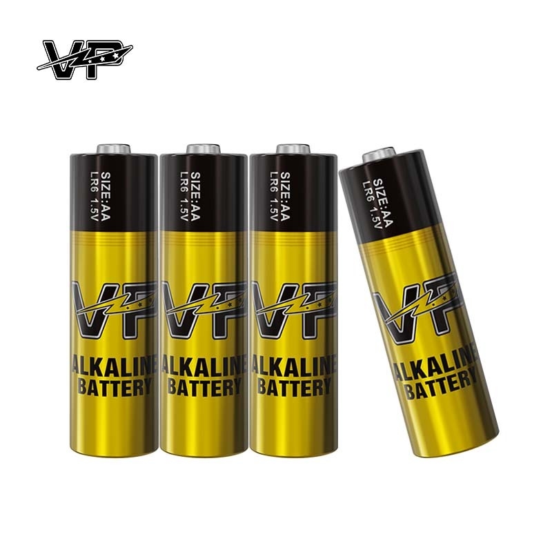 High Energy Density VP Alkaline Battery Aa Lr6 1.5 V 300Mins AM3 OEM ODM Service