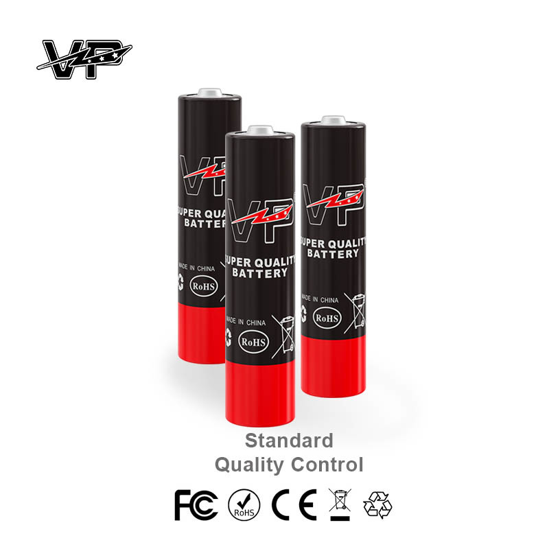 High Energy 1.5V Aaa Zinc Carbon Battery R03 UM4 35mins VP Batteries For Toy Remote Control
