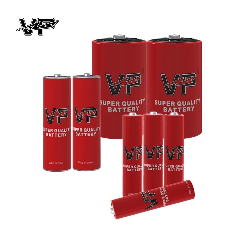 High Performance Carbon Zinc Battery For Low Current Devices VP R03 AAA UM4 Batteries
