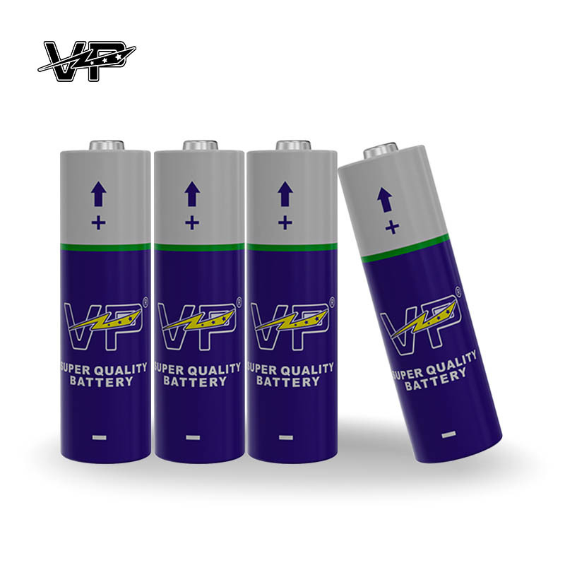 AA Boyut 60 Min Karbon Zenk Pil R6S UM3 VP Kuru Hücre Tedarikçisi PVC Ceket