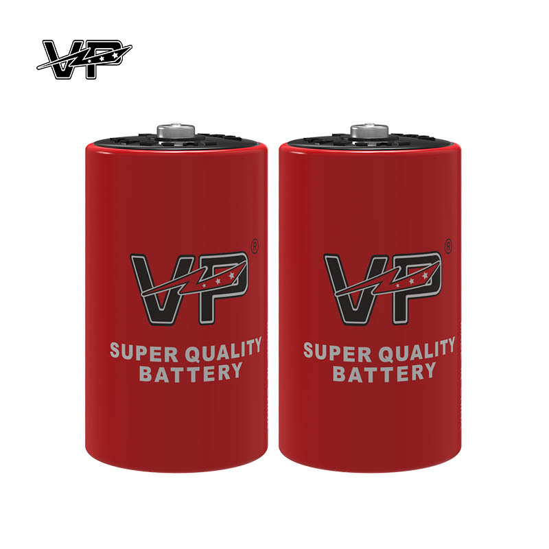 R20S UM1 D Boyutu Karbon Zenk Pil OEM 250 dakikalık Güvenlik Sızıntı geçirmez Tasarım VP Piller