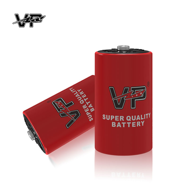 R20S UM1 D Boyutu Karbon Zenk Pil OEM 250 dakikalık Güvenlik Sızıntı geçirmez Tasarım VP Piller