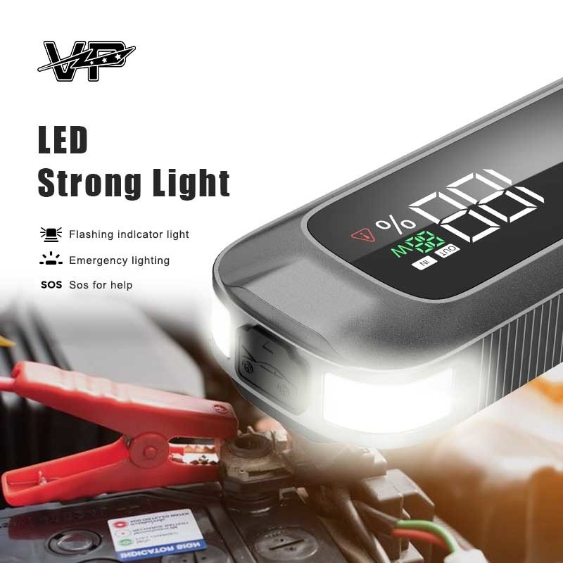 5000A 20000mAh Car Emergency Start Power Supply VP Battery LED Light Starting Gas Cars