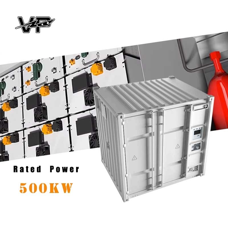 500kw 1.1Mwh High Voltage ESS VP Batteries For Hybrid Off Grid PV / Dg System