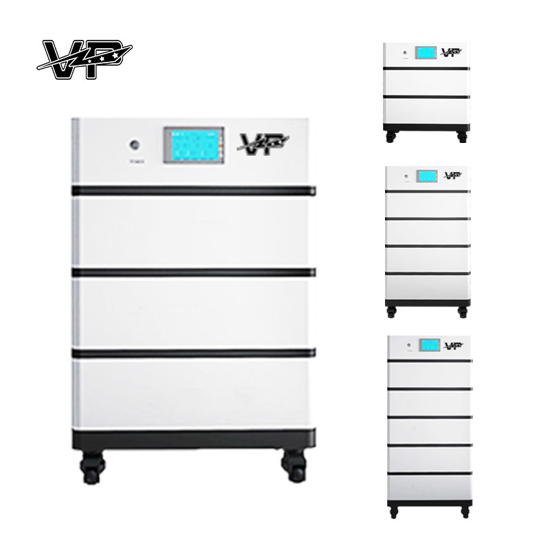 15.3KWH VP High Voltage ESS Energy Storage 307.2V Stackable Hybrid Solar System Complete Kit