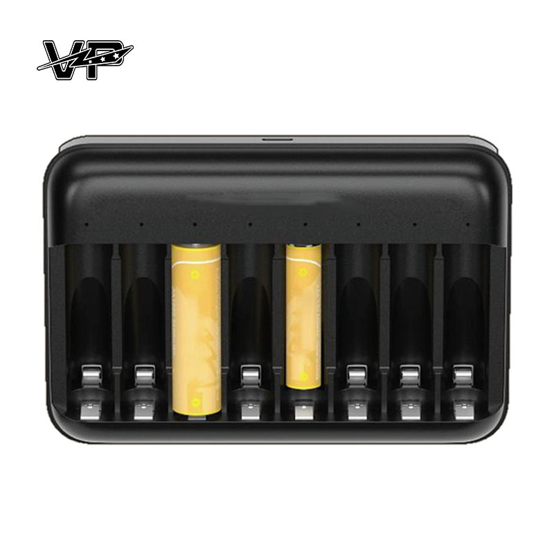 8PCS 1.5V AA AAA Rechargeable VP Li Ion Battery Smart Charger Professional Universal