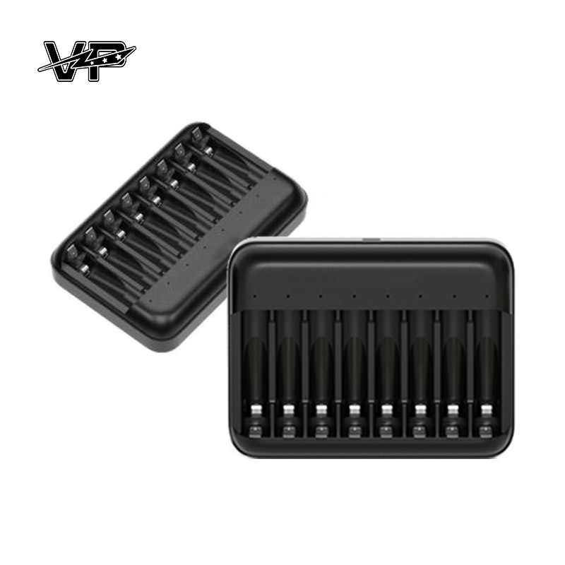 8PCS 1.5V AA AAA Rechargeable VP Li Ion Battery Smart Charger Professional Universal