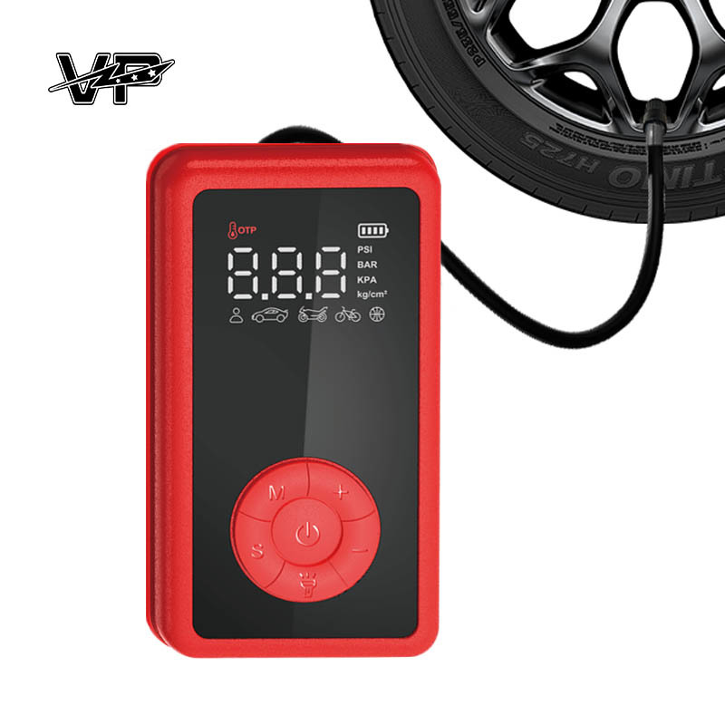 12000Ah 3000A Peak VP Portable Car Jump Starter With LED Light Air Compressor Emergency Tool Kit