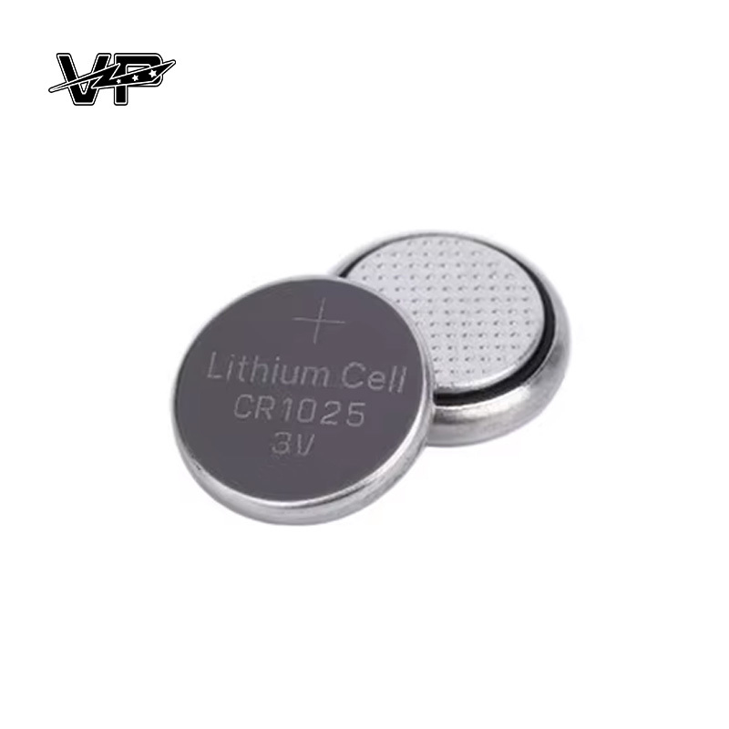 VP CR1025 3V lithium button cell Car Remote Control Coin Cell Long Storage