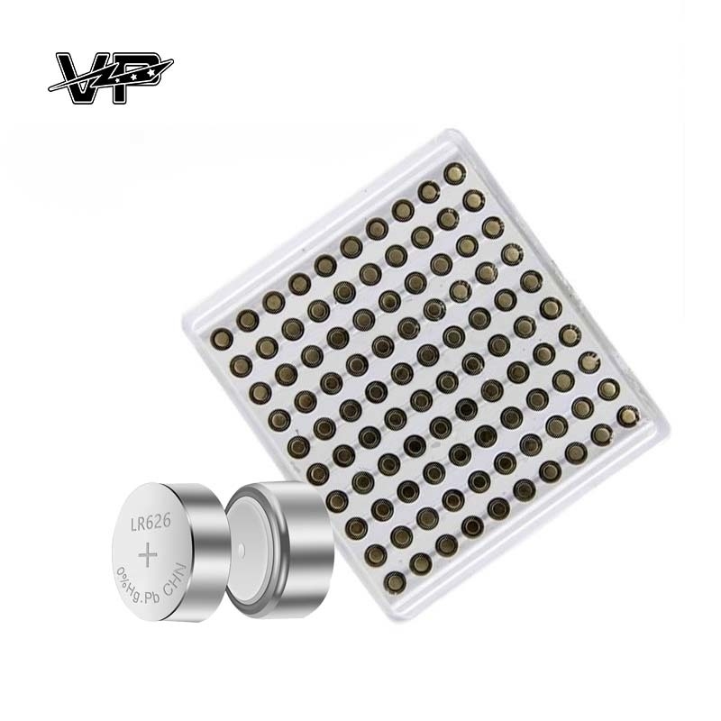 1.5V Zero Hg LR626 Alkaline Button Battery Durable AG4 Clock Car Remote VP Cell Batteries