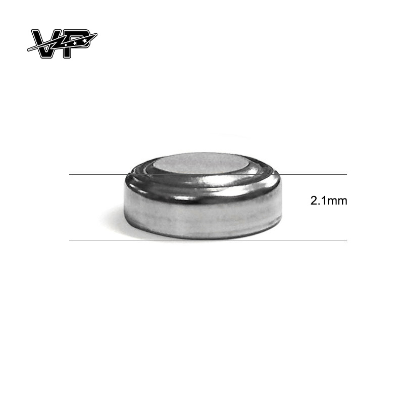 VP 0% Hg LR621 Alkaline Button Battery 1.5V AG1 Light Car Remote Control Cell
