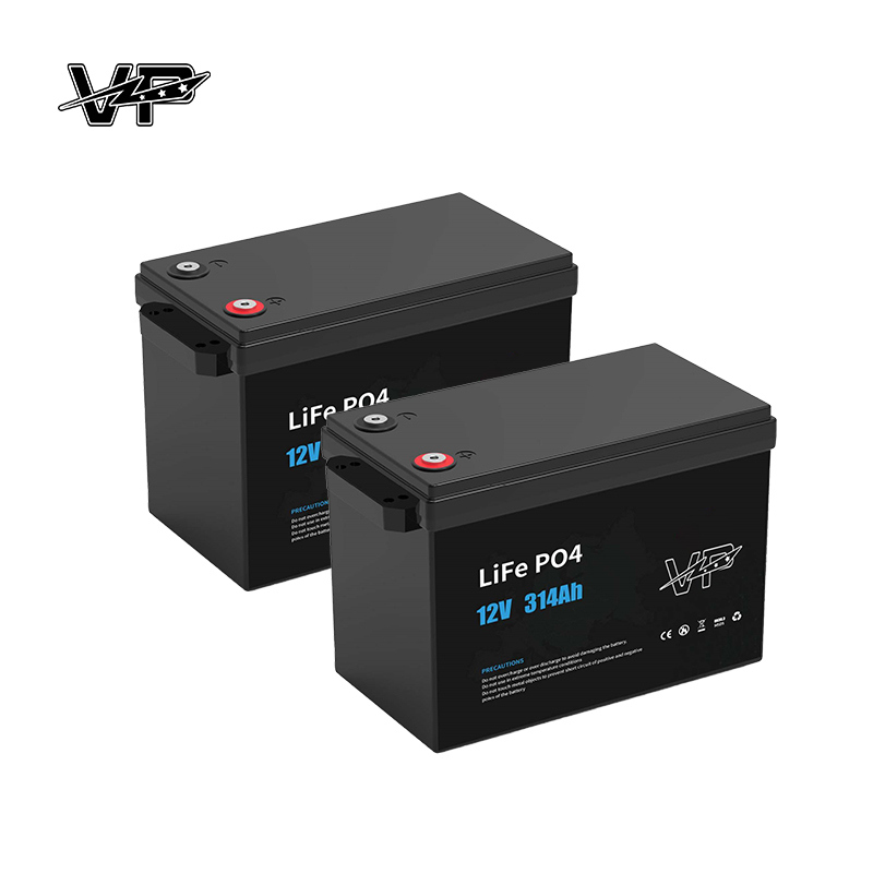 314AH 280AH Kurşun Lityum Demir Fosfat VP Pil OEM ODM Motorlu Tekne RV Enerji Depolama