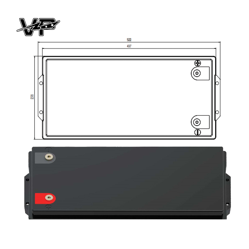 VP 12V 200AH Rechargeable Lithium Ion Lifepo4 Battery Pack for Home Energy Storage System