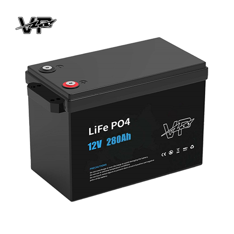 280AH 12V Deep Cycle IP 54 Battery Pack Replacement Lithium Iron Phosphate VP Batteries