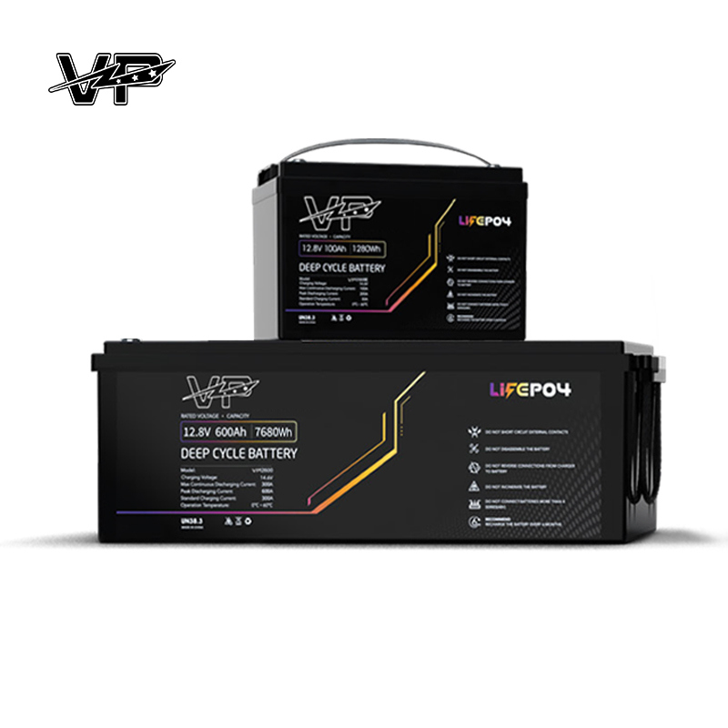 7680Wh VP Prismatic LiFePO4 12V 600AH Lead to Lithium Upgrade Energy Storage Battery
