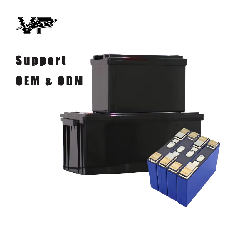 12.8V 100Ah Lead to Lithium 4000 Cycles LiFePO4 VP Solar Power and Backup Battery For RV