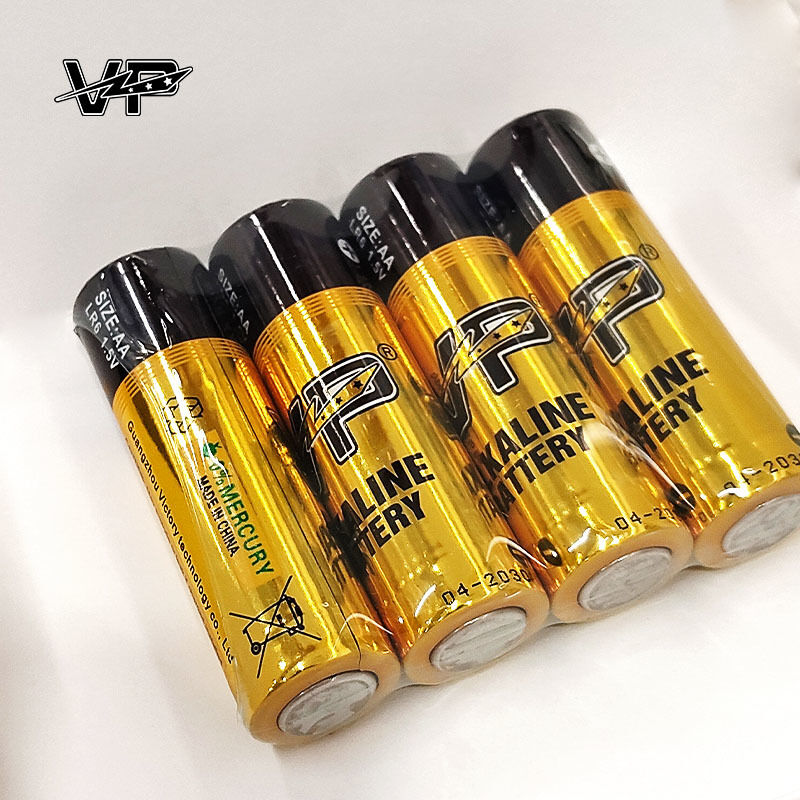 OEM Primary Cell VP Zinc Manganese lr6 AA Am3 1.5v Dry Alkaline Battery for Remote Controls