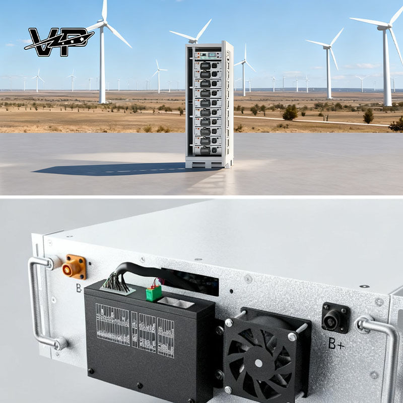 IP20 Protection 53.2KWH VP Energy Storage System Small and Medium Sized Battery Container