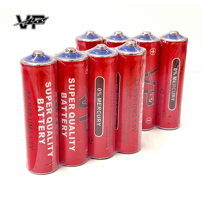 1.5V SUM3 AA R6S VP Carbon Zinc Battery Safe And Durable Fasy to Recycle