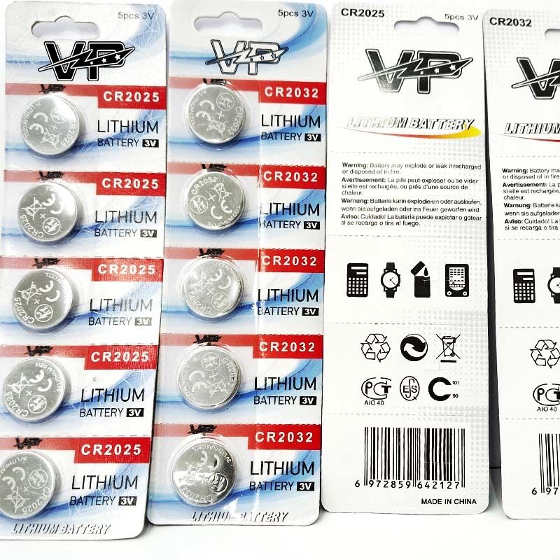 140mHA 3V CR 2320 VP Lithium Button Battery Stable Power for Daily Use