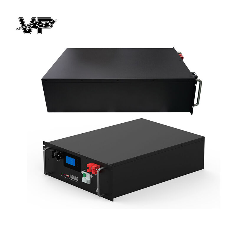 VP Modular 100AH 48V Solar LiFePO4 Battery Stackable Rack-Mount Solar Storage for OEM