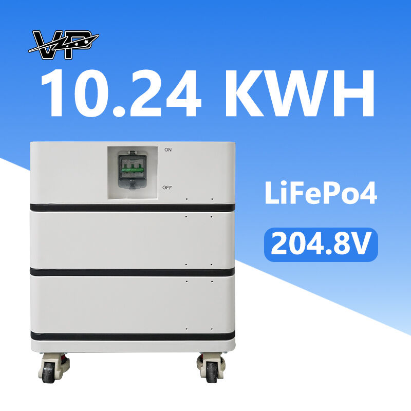 10.24KWH High Voltage VP LiFePO4 System Split Stackable Energy Storage Battery