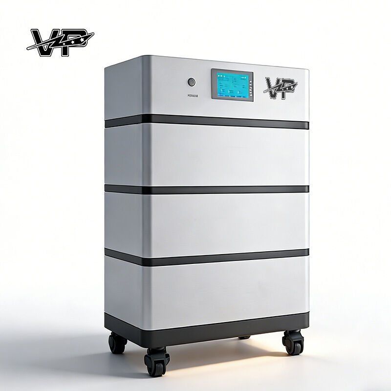 Smart BMS VP LiFePO4 Solar Energy Storage Battery 15.3KWH 50AH Large Capacity