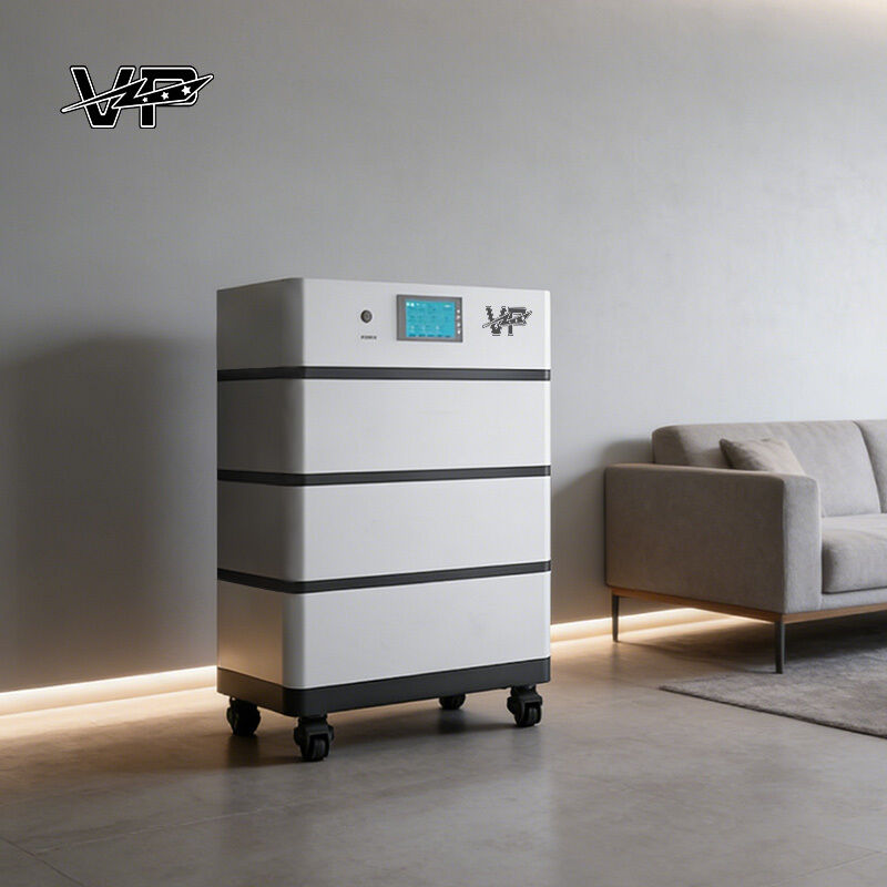 Smart BMS VP LiFePO4 Solar Energy Storage Battery 15.3KWH 50AH Large Capacity