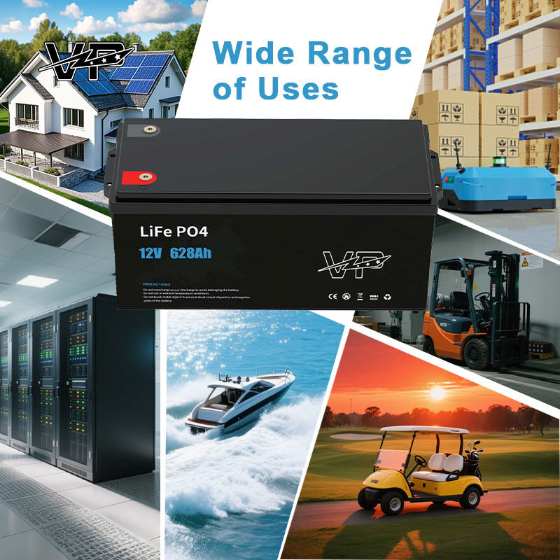 12.8v 628 Amp Lifepo4 Batteries Bluetooth Built-in BMS Lithium Battery Distributor