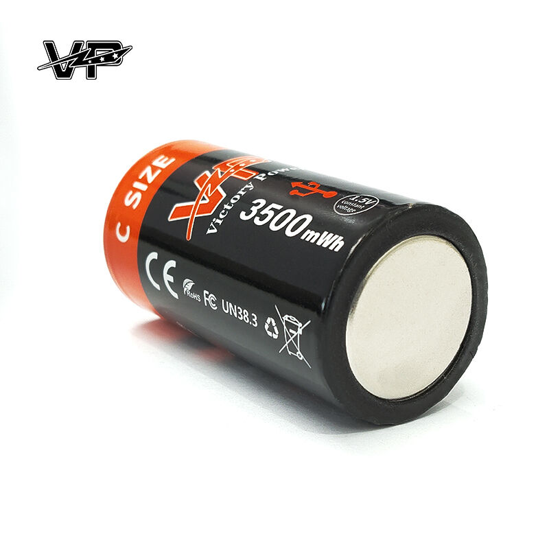 Wholesale C Size USB-C Rechargeable Lithium Ion Battery 1.5V | Bulk Private Label Manufacturer